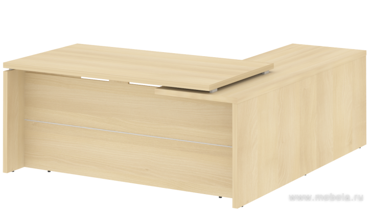 Стол руководителя эргономичный левый