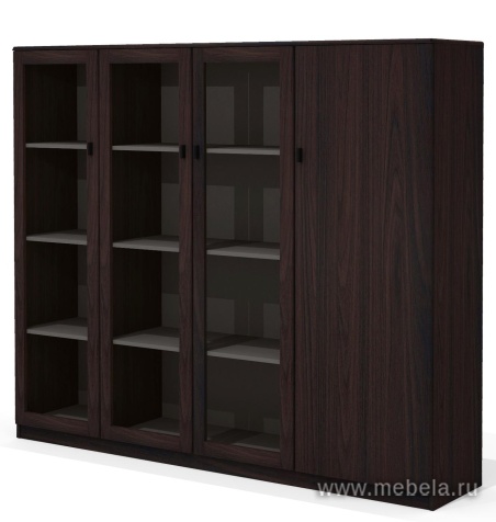 Комбинированный шкаф с гардеробом (задняя стенка ЛДСП 16 мм)