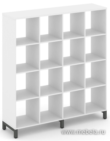 Каркас стеллажа 4 яруса (без вставок и задних стенок)