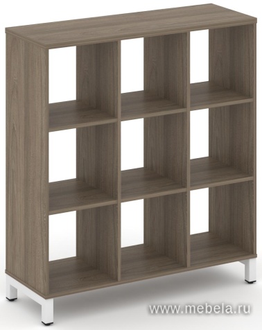 Каркас стеллажа 3 яруса (без вставок и задних стенок)