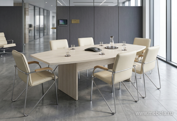 Стол письменный на П-образном металлокаркасе