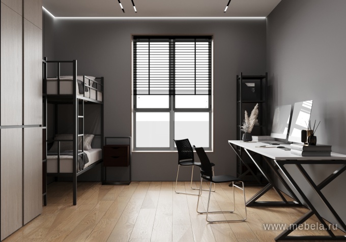 Кровать металлическая одноярусная