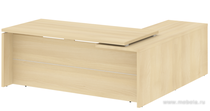 Стол руководителя эргономичный левый