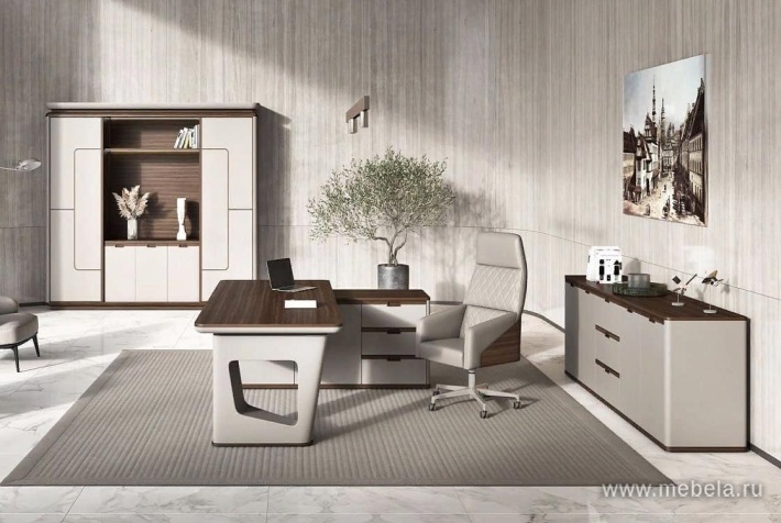 Шкаф с полками и вешалкой для одежды