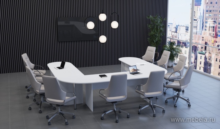 Стол для переговоров (П-образные опоры)