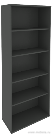 Высокий офисный стеллаж для документов, открытые полки