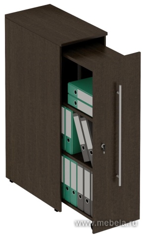 Стеллаж вертикальный с замком, правый