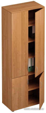 Офисный шкаф для документов закрытый 4- дверный