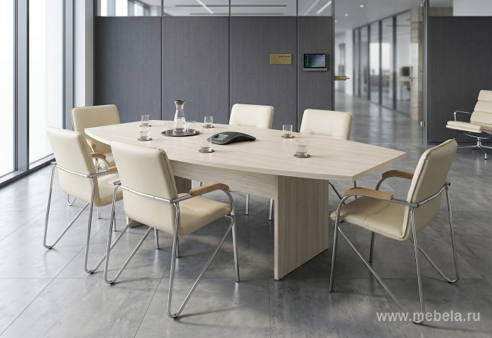 Офисный стол прямой