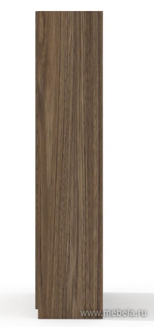 Офисный шкаф высокий закрытый (полки ЛДСП) с гардеробом