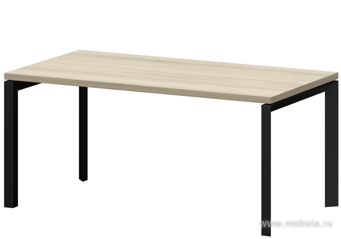 Стол руководителя на металлокаркасе