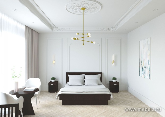 Кровать на металлокаркасе (без матраса)