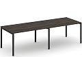 Стол для переговоров на металлокаркасе (2 столешницы)
