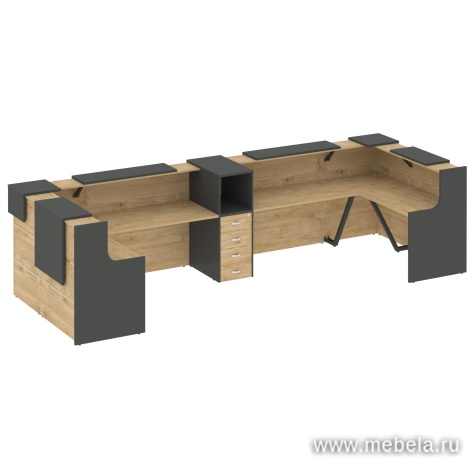 Стойка ресепшен прямая №20