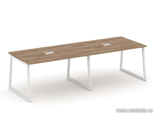 Стол переговорный на T1-образных опорах 40х40