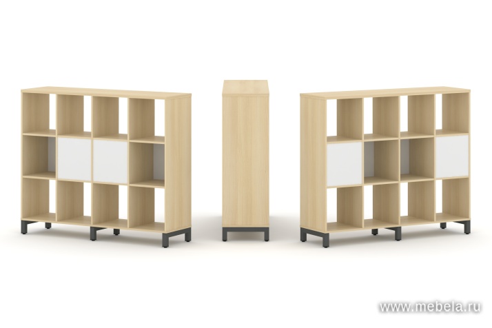 Каркас стеллажа 2 яруса (без вставок и задних стенок)