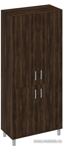 Офисный шкаф комбинированные двери ДСП 