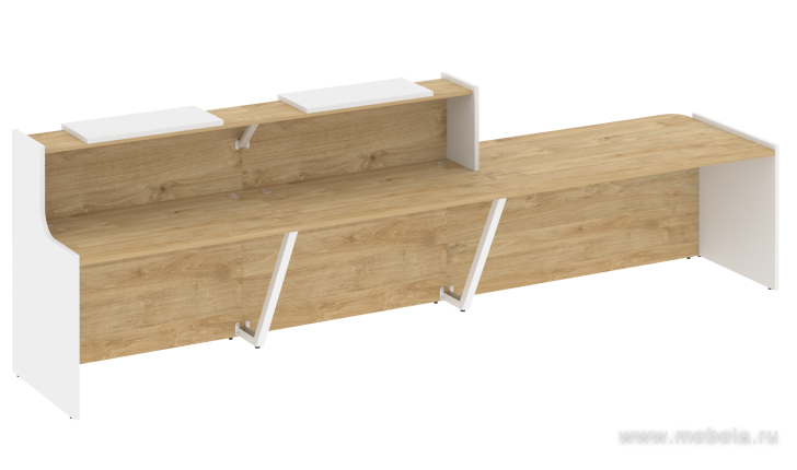 Стойка ресепшен прямая №21