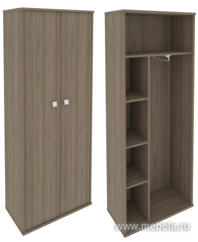 Гардероб комбинированный (выдвижная вешалка)