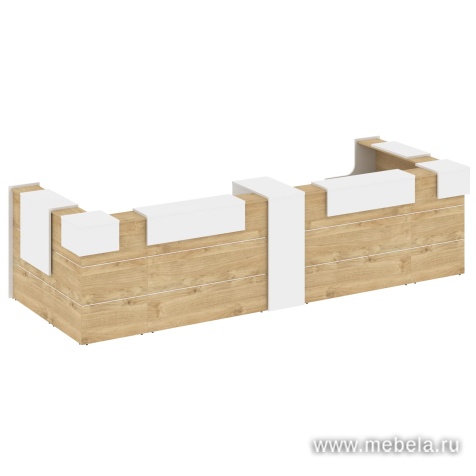 Стойка ресепшен прямая №20