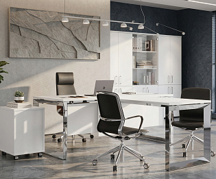 фото кабинет Оникс-О Люкс Белый  №5