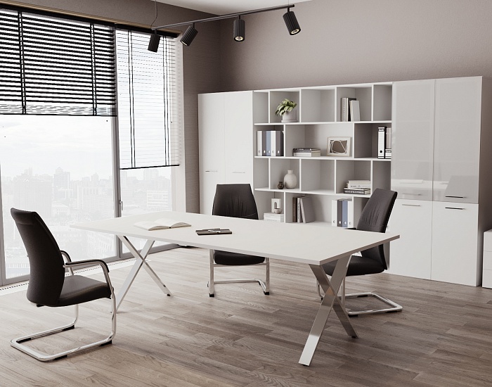 фото кабинет Кросс Белый					 №5					