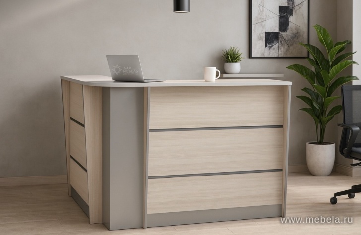 Модуль стойки ресепшен прямой (без стола)