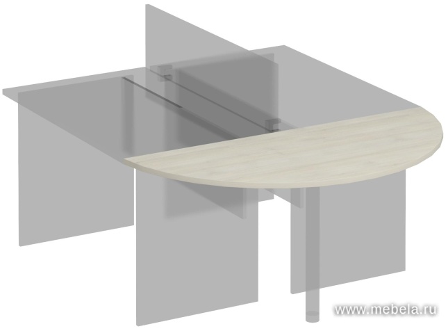 Брифинг-приставка к столу (без опоры)