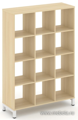 Каркас стеллажа 4 яруса (без вставок и задних стенок)