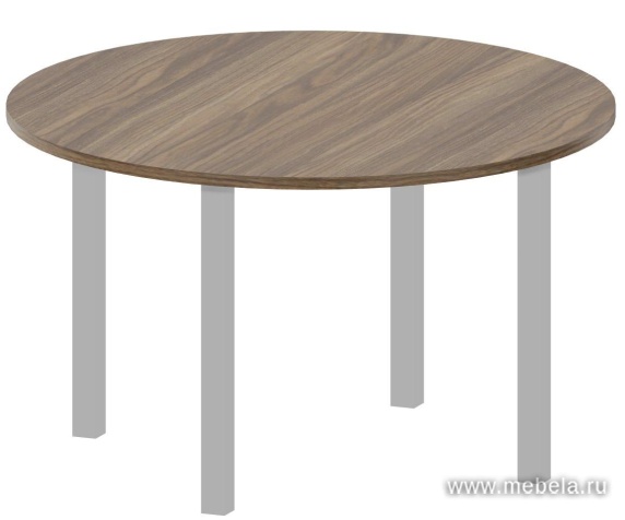 Стол для переговоров круглый (опоры квадратного сечения)