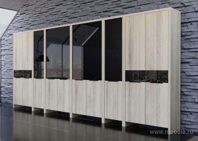 Дверь стеклянная левая 