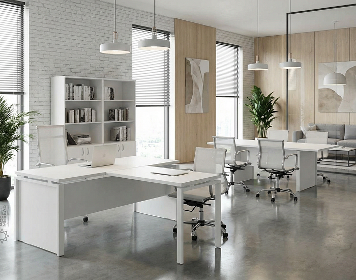 фото кабинет Стил Эво Белый					 №2					