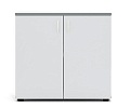 Офисный шкаф закрытый, низкий