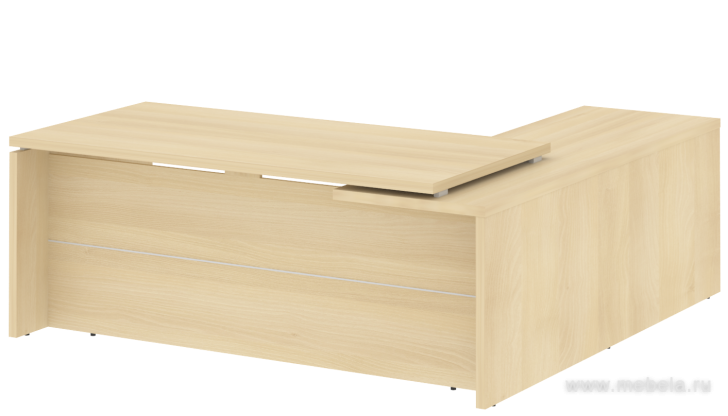 Стол руководителя эргономичный левый