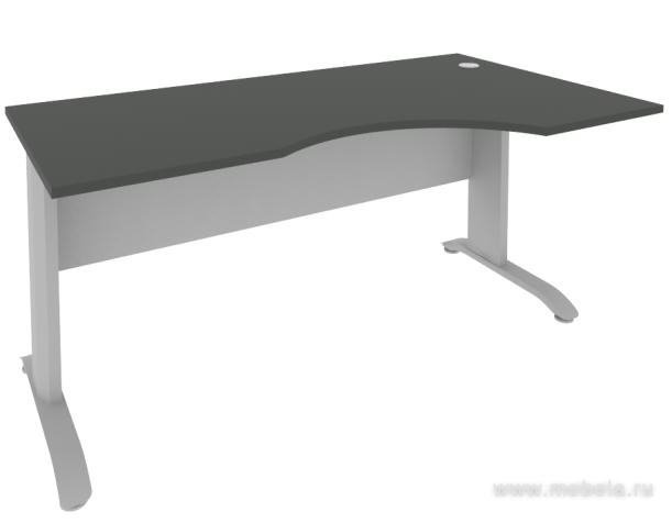 Стол эргономичный на металлокаркасе (правый)