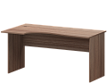 Письменный стол криволинейный, левый