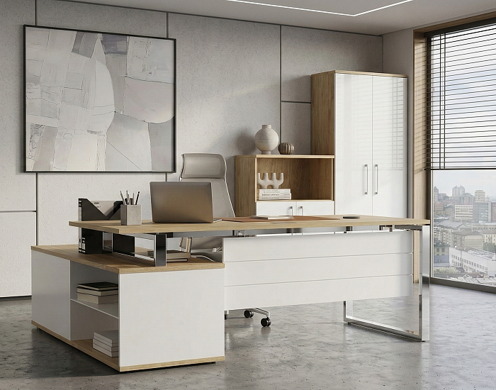 фото кабинет Шифт Хром Тиквуд					 №2					