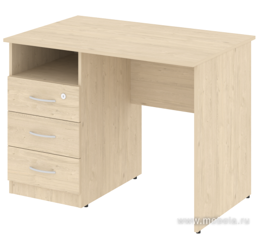 Стол письменный с тумбой левый