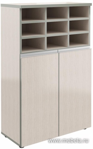 Офисный шкаф средний широкий (с картотекой)