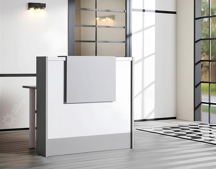 фото ресепшн Стайл Серый					