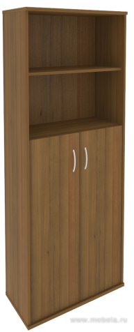 Офисный шкаф полуоткрытый
