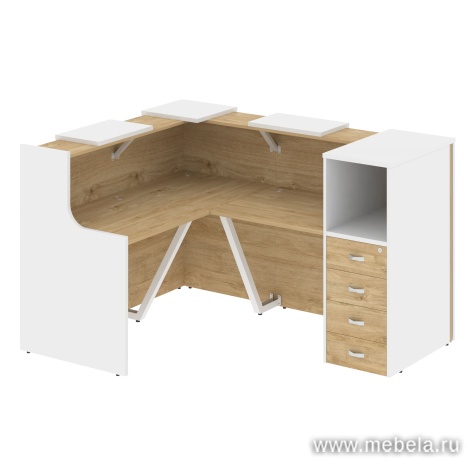 Стойка ресепшен прямая №20