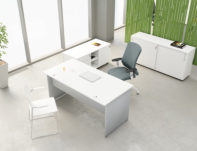 фото мебель Домино Белый №5