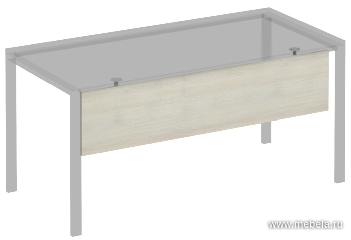 Экран стола защитный (ДСП) с кронштейнами для столов на 160