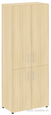 Офисный шкаф 2 секции закрытый