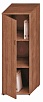 Офисный шкаф средний узкий глухой