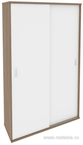 Офисный шкаф-купе с полками