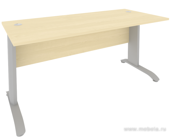 Стол письменный на L-образном металлокаркасе