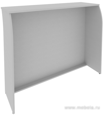 Стойка ресепшен прямая 140