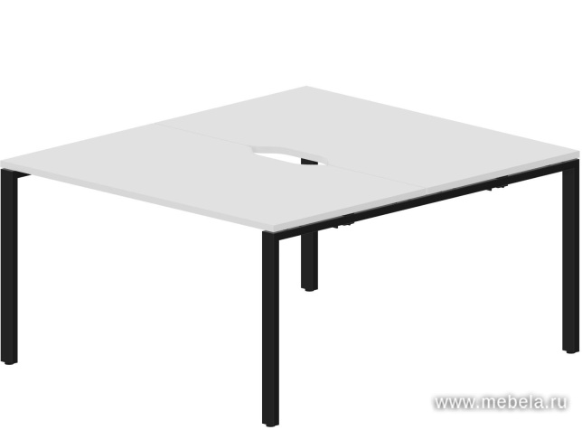 Стол составной  (2 эргономичных выреза)